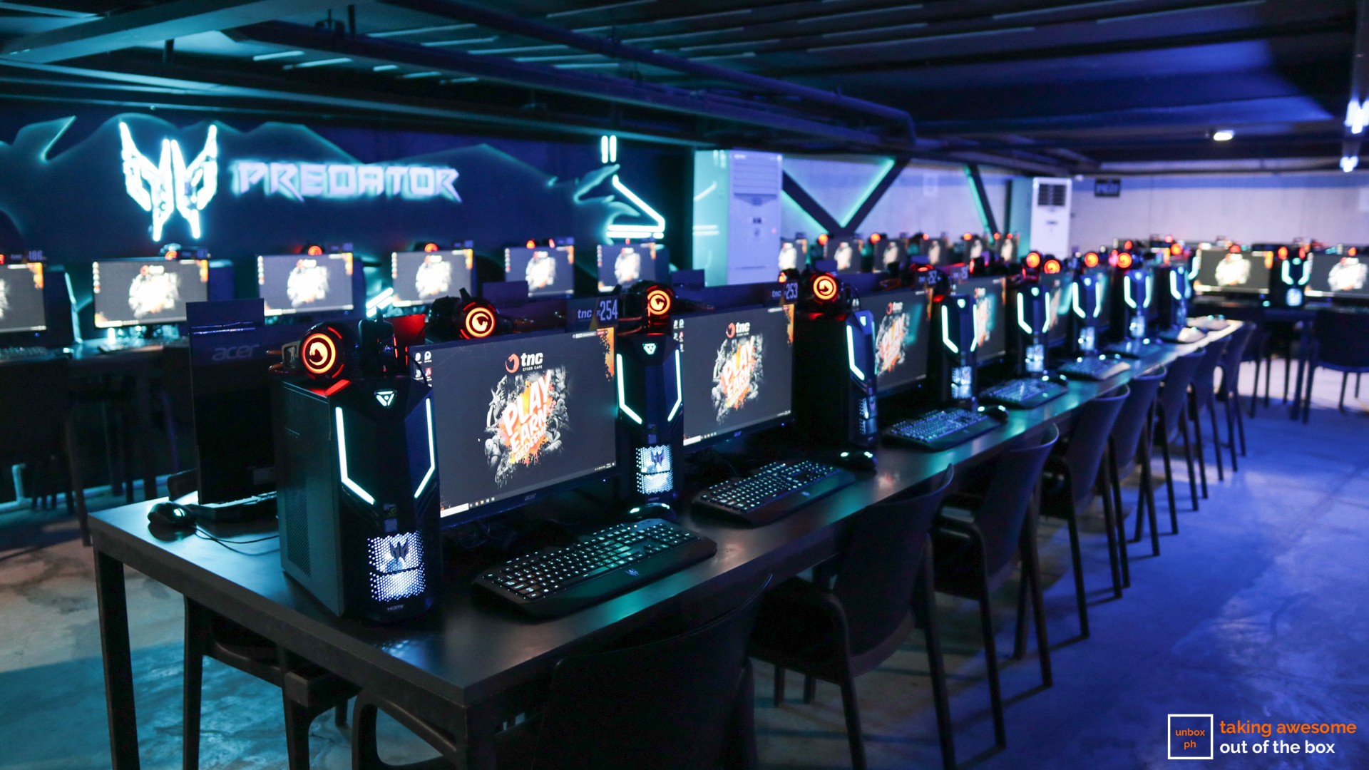Acer and TNC  Open Largest Cyber Cafe in Cebu UNBOX PH